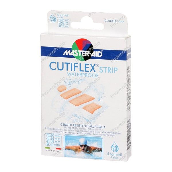 MASTER AID Cutiflex sebtapasz különböző 20x